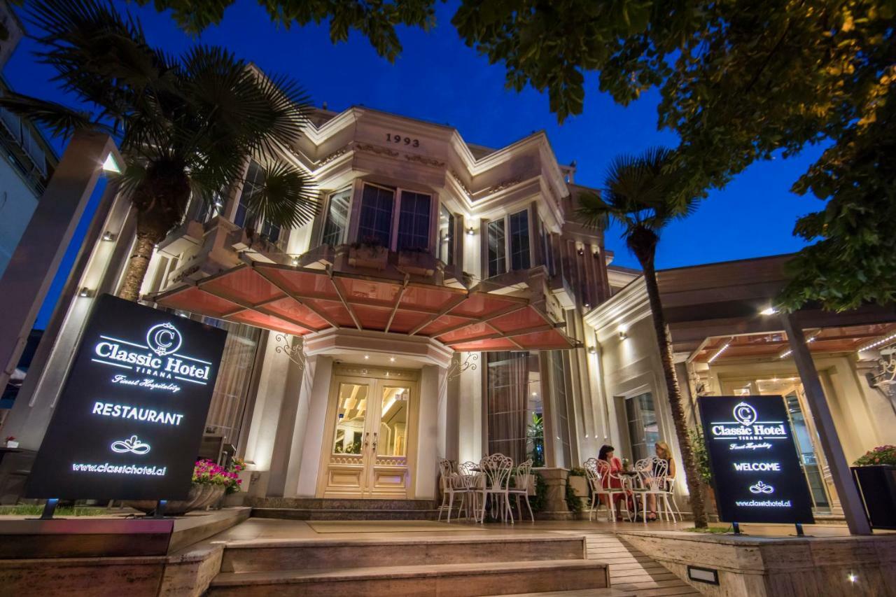 Classic Hotel Tirana Kültér fotó